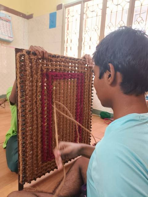 on the loom